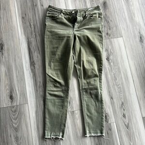 Olive Green Women's Jeans